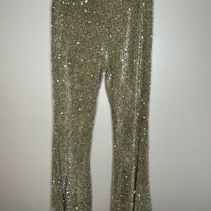 Sparkle party pants by Zara